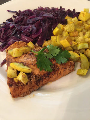 Trim Healthy Mama Crispy Salmon Siesta