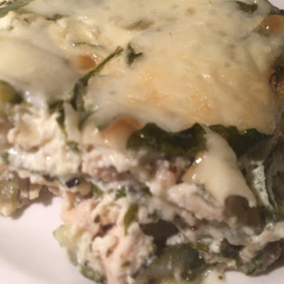 Trim Healthy Mama Lazy Chicken Lasagna Review