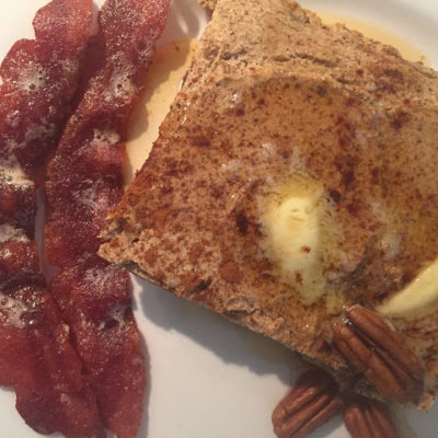 Cinnamon Pecan Baked Pancake – Trim Healthy Mama Review