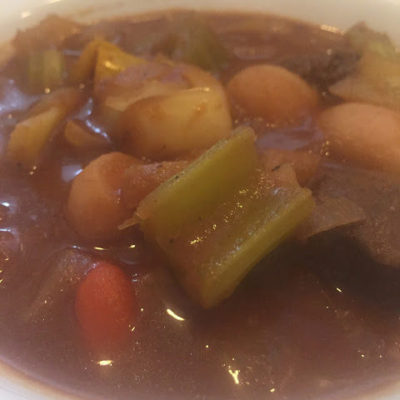 Trim Healthy Mama Rich and Tender Beef Stew Review