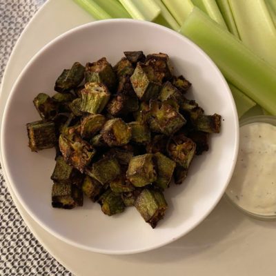 Trim Healthy Mama Crispy, Crunchy Okra Review