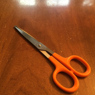 The Orange-Handled-Not-My-Scissors Story