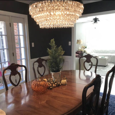 For the Love of Lamp Lights – Dining Room – A Friend’s Perspective