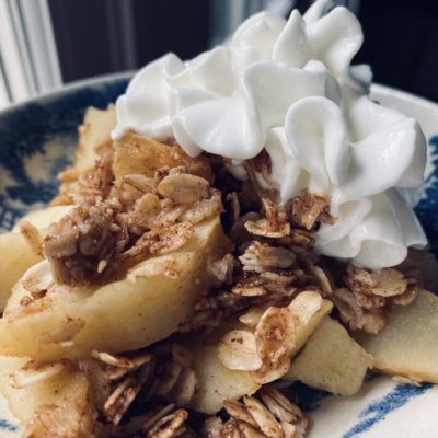 Trim Healthy Mama Version of My Mama’s Apple Crisp