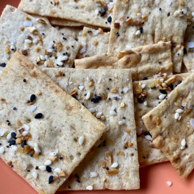 Trim Healthy Mama – Lavash Crackers Recipe & Review