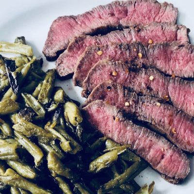 Marinated Flat Iron Steak