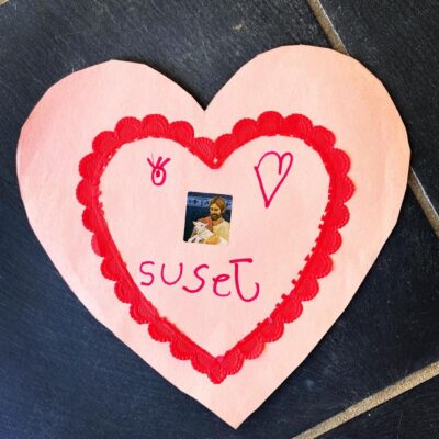 I love suseJ (Jesus in Victoria’s 6 year old hand)