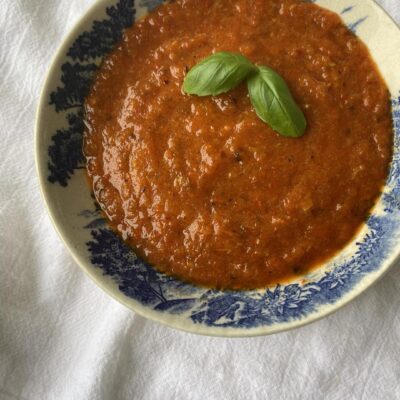 Roasted Red Pepper & Tomato Soup